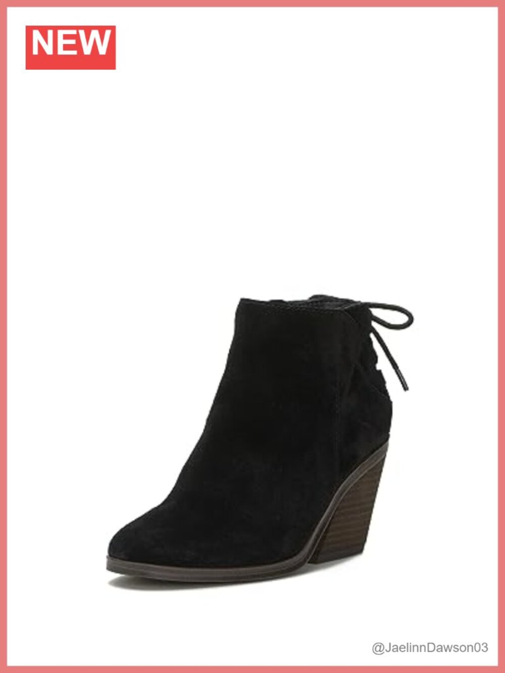 Lucky Brand Mikasi Suede Lace-up Ankle Bootie